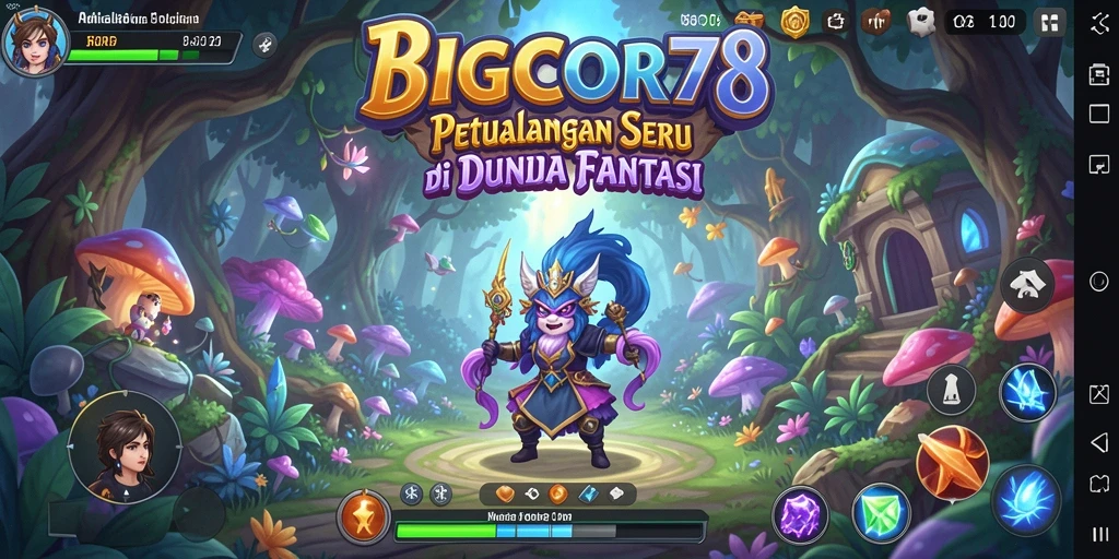 Tampilan gameplay yang menarik di BIGCOR78, penuh dengan aksi dan eksplorasi.